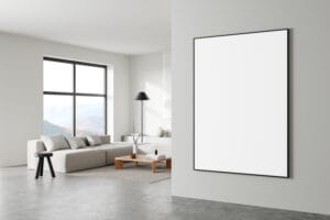 Tidy Clear Home Living Space