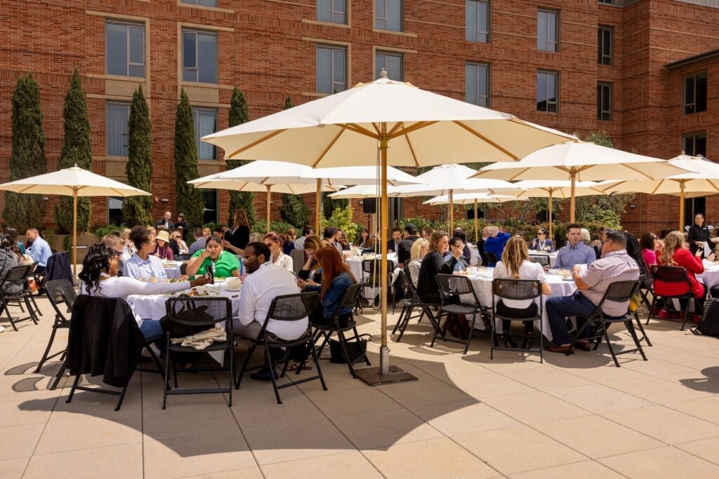 Lunch served at Emerging Themes event