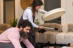 Sound baths at Conscious Health in Los Angeles, California