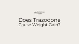 does trazodone cause weight gain?